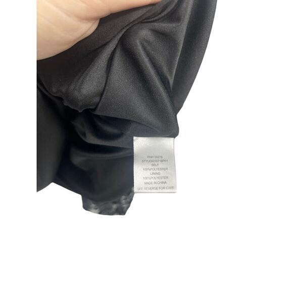 Daniel Rainn Black White Floral Daisy Dress Modest Womens Small - Picture 4 of 7